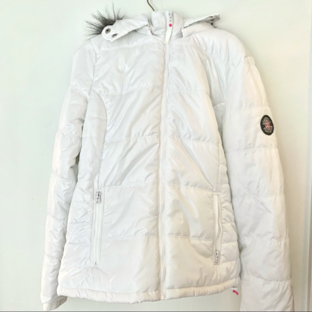 Nwt White Aeropostale Coat